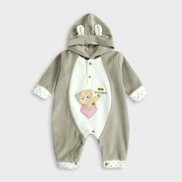 Hello Bear Newborn Winter Romper