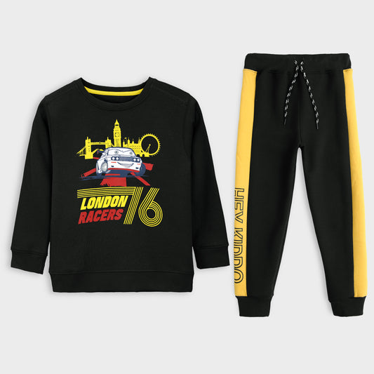 London Racers Fleece Sweatshirt & Trouser