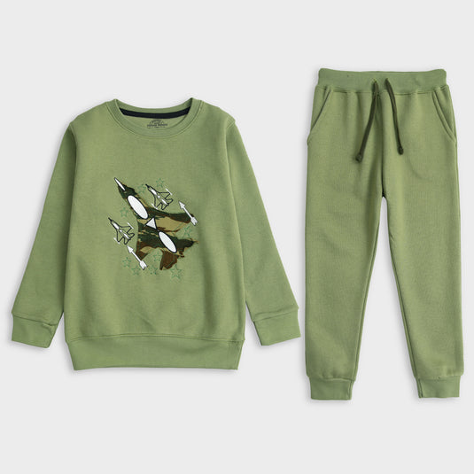 Airplane Fleece Sweatshirt & Trouser