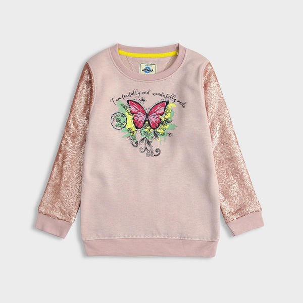 Fancy Fleece Butterfly Sweatshirt