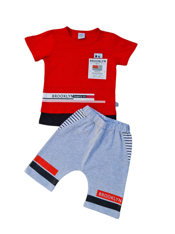 Boy t-shirt with shorts