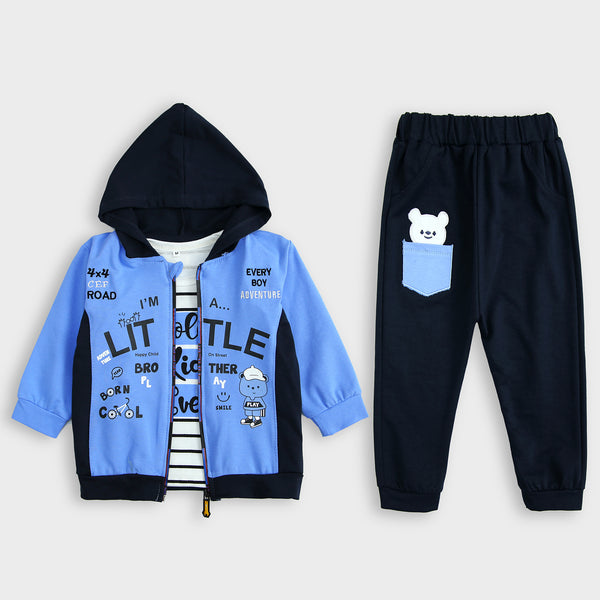 Boys 3 piece hoodie&Inner&Trouser