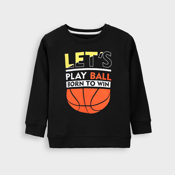 Lets Play Ball Fleece Sweatshirt