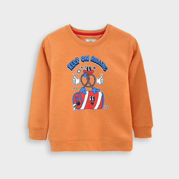 Keep on rolling Fleece Sweatshirt