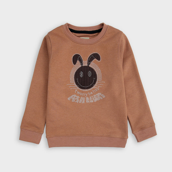 Girls Fancy Fleece Sweatshirt