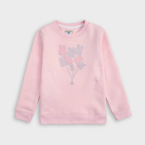 Girls Fancy Fleece Sweatshirt