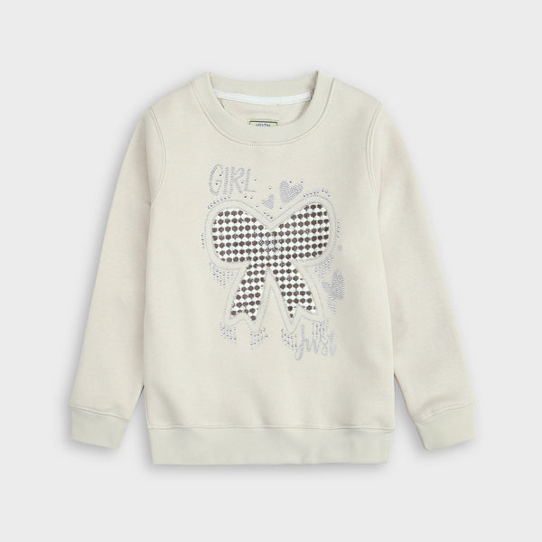 Girls Fancy Fleece Sweatshirt