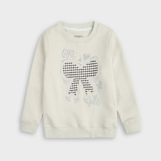 Girls Fancy Fleece Sweatshirt