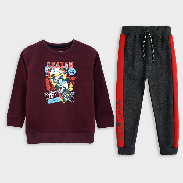 Skater Fleece Sweatshirt & Trouser