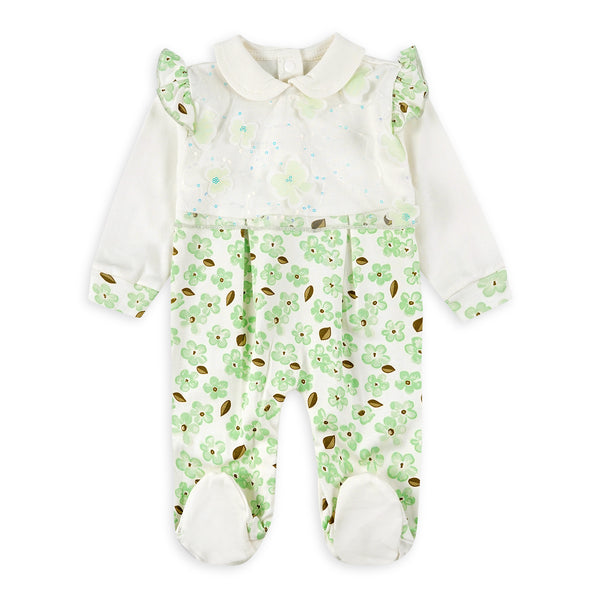 Newborn Flowers Romper