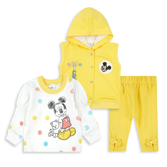 Mickey Mouse Winter 3Pc Dress