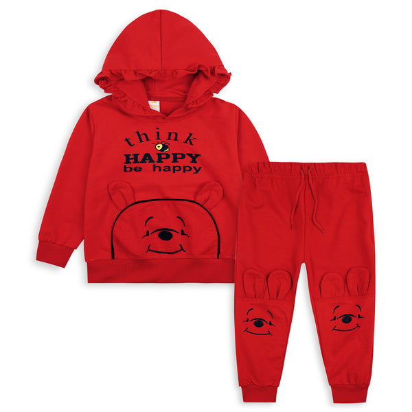 Be Happy Hooded Terry Tracksuit