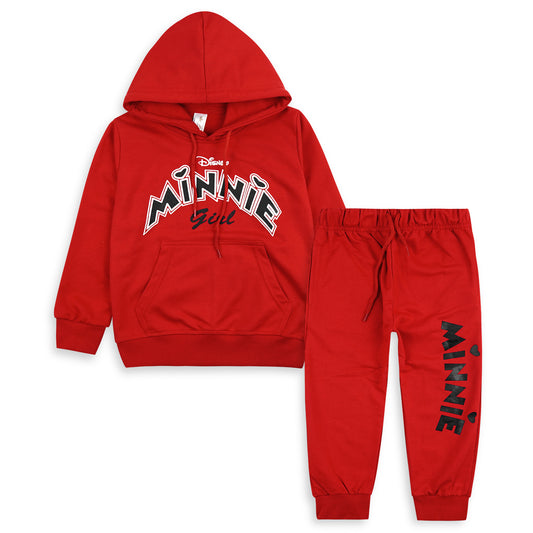 Minnie Girl Hooded Winter Tracksuit