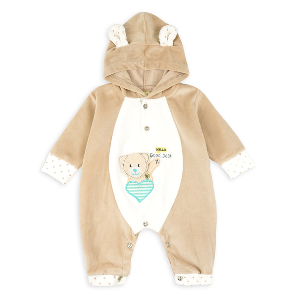 Hello Bear Newborn Winter Romper