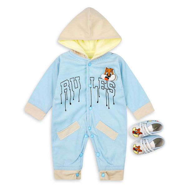 Newborn Winter Romper + Shoes