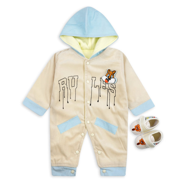 Newborn Winter Romper + Shoes