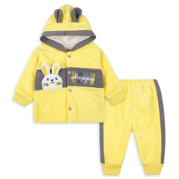 Happy Newborn 2pc Winter Fleece Dresss