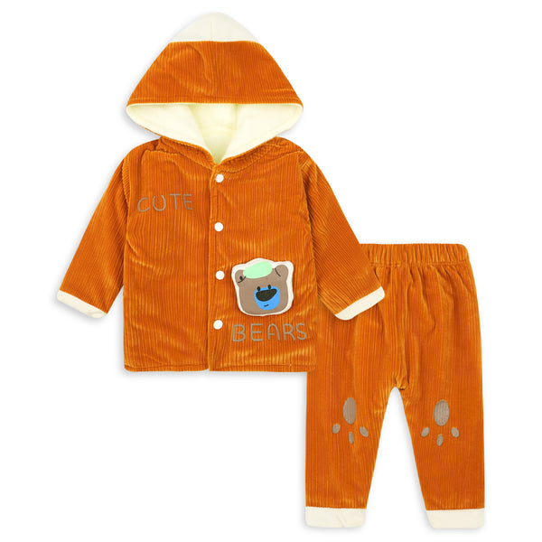 Cute Bear Winter Newborn Dress